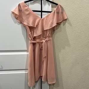 I am selling a peach summer dress